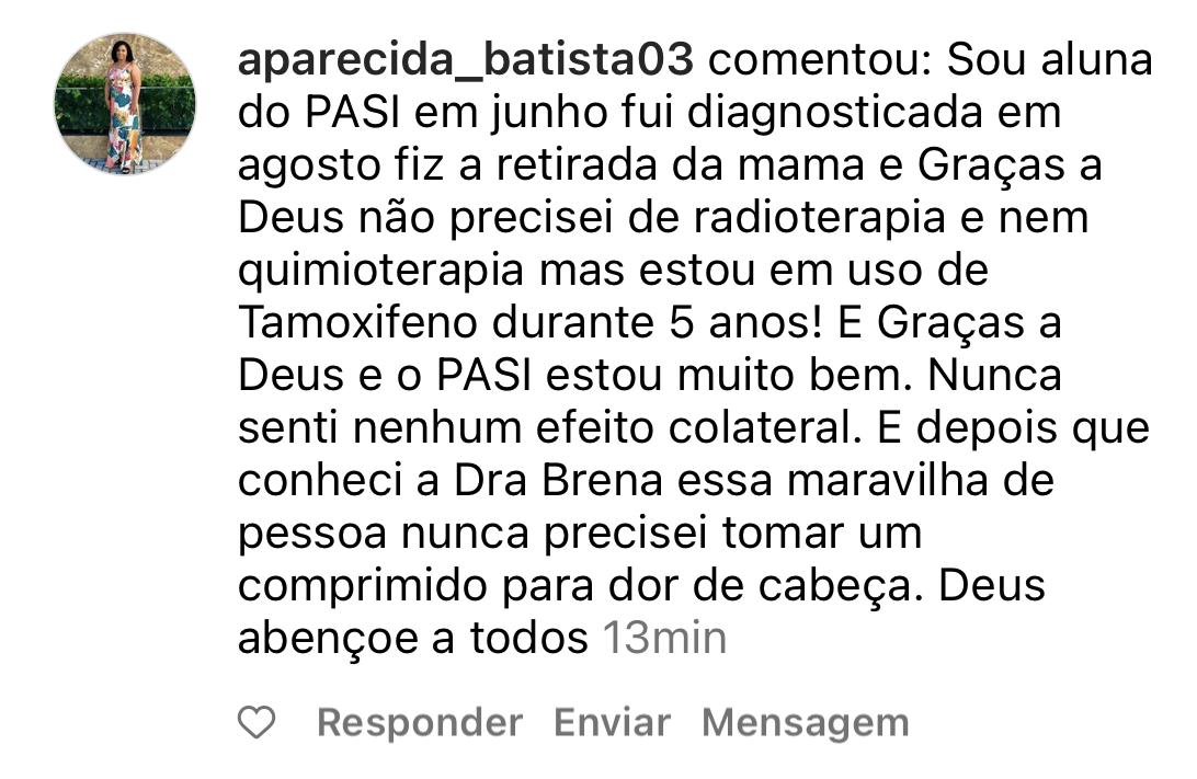 Depoimento real de Aparecida sobre o Protocolo PASI